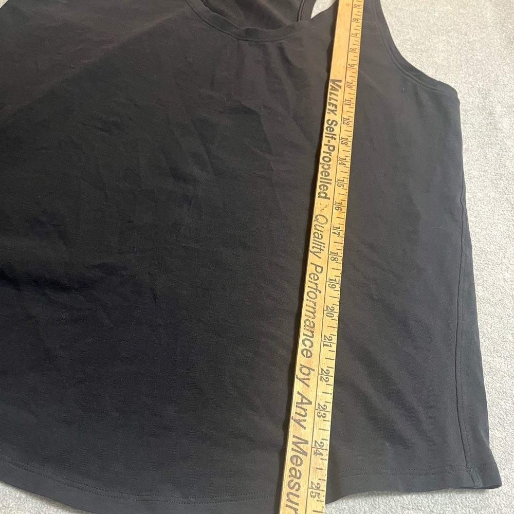 Lululemon Racerback Black Tank Top 8/10? - Picture 5 of 7